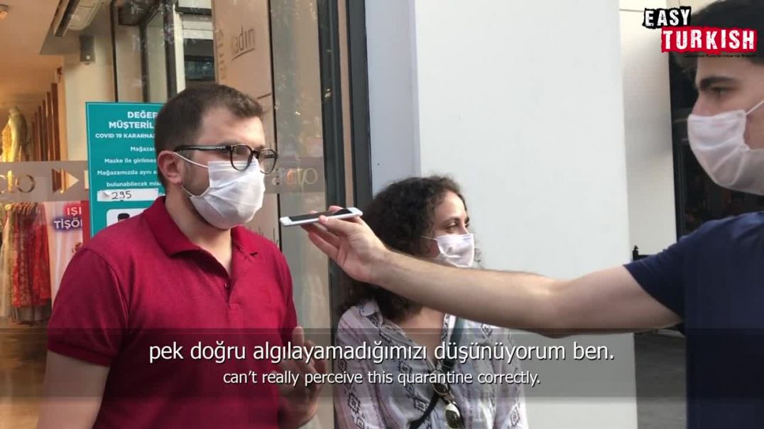 How Did Turks Feel During The Lockdown_ (preview) _ Easy Turkish 28