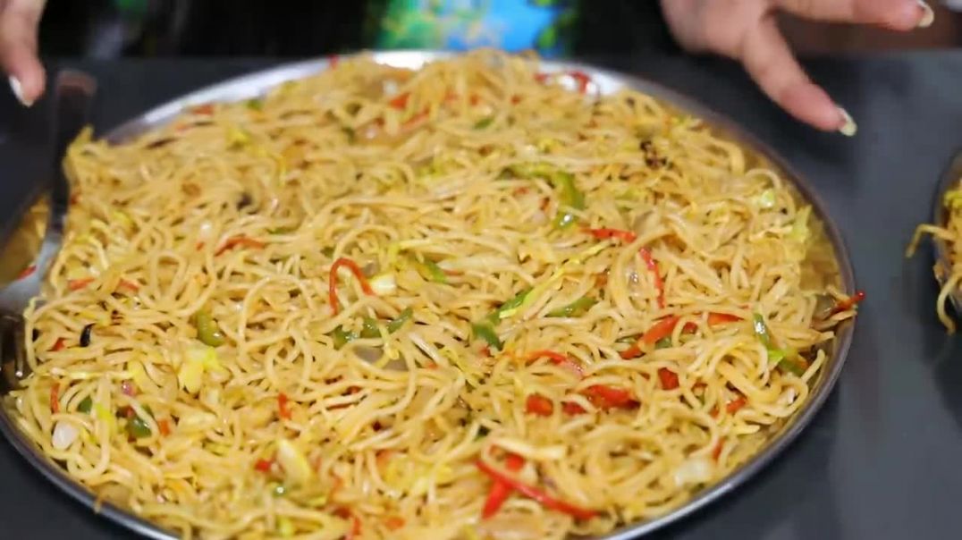 Spicy Noodles, Hakka Noodles and Spicy Chow Mein Eating Challenge Food Challenge