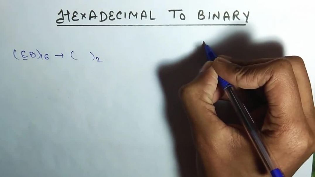 ⁣Hexadecimal To Binary Conversion _ Number System Conversion