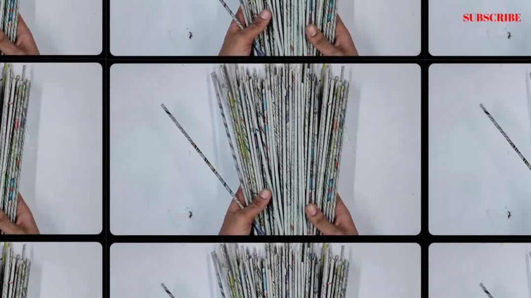 ⁣Beautiful Newspaper Decoration - Home Decor Ideas - Wall Decoration Ideas - Paper Craft - Handmade