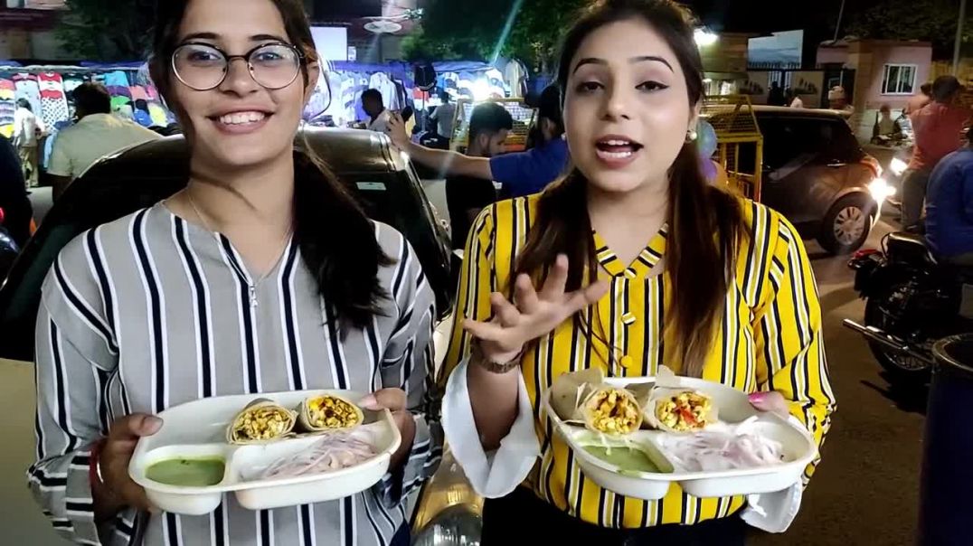 Paneer Tikka Roll Challenge Paneer Tikka Roll Street Food Eating Competition