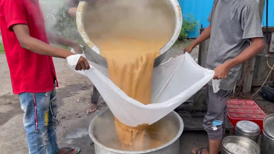 Humongous 50 litres of Tea Making _ All Over in 10 Mins _ Indian Street Food