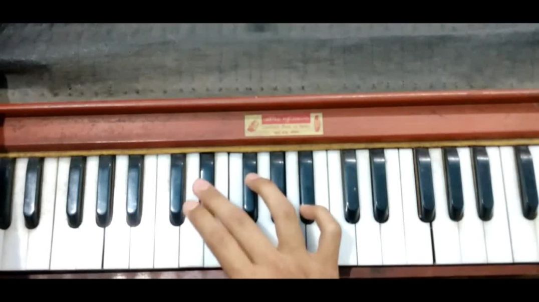 ⁣रामायण चौपाई की धुन बजाना सीखे  Mangal Bhawan  Ramayan Chaupai Tutorial  Harmonium  Piano
