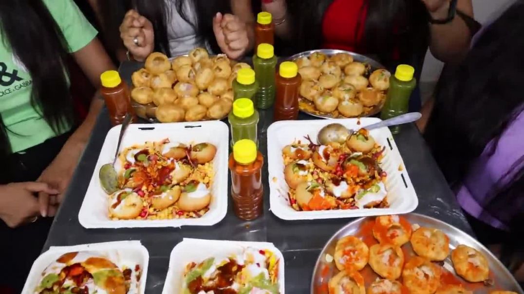 World's Spiciest Golgappa, Dahi Golgappa, Bharwa Golgappa, Pani Puri and Raj Kachori Challenge