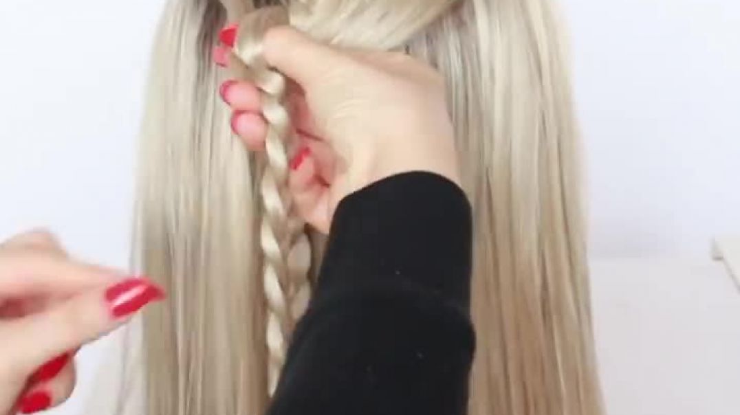 Top 4 Most Beautiful Hairstyles For Party & Wedding  _ Hairstyles with Braids for all occasions
