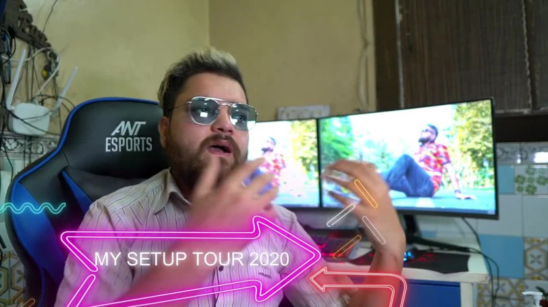 ⁣My New Setup Tour 2020 I Most Expensive Gaming PC II DSLR II GO PRO I DRONE I GIMBLE