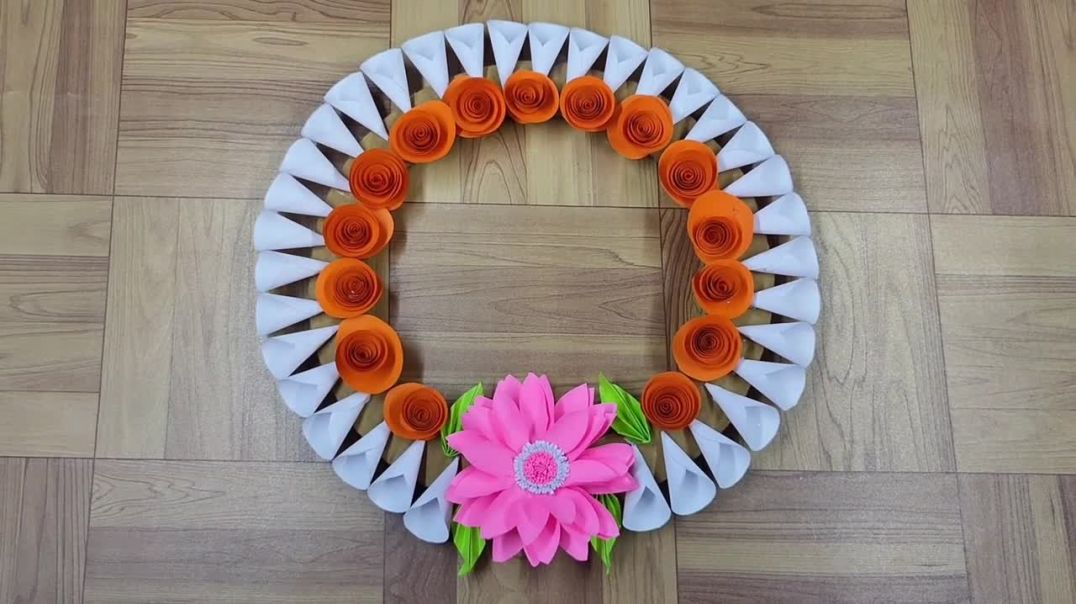 Home Decoration Ideas __ Easy Paper Craft __ Wall Hanging __Paper Craft