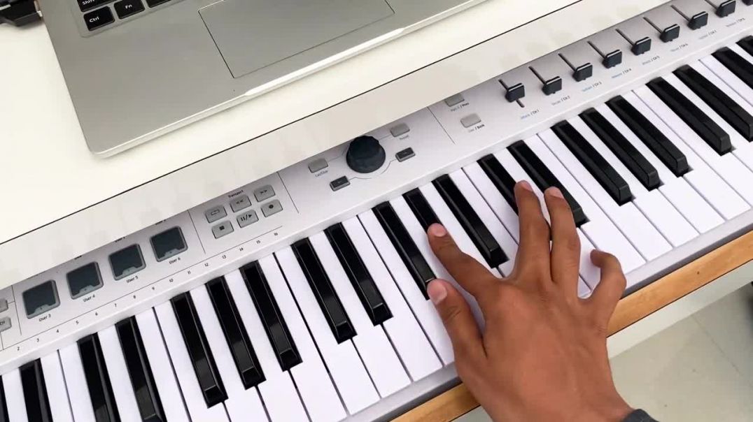⁣Sab Kuch Bhula Diya - मिनटो में Piano पर बजाना सीखें Kabhi Bandhan Juda Liya Kabhi Daman Chura Liya