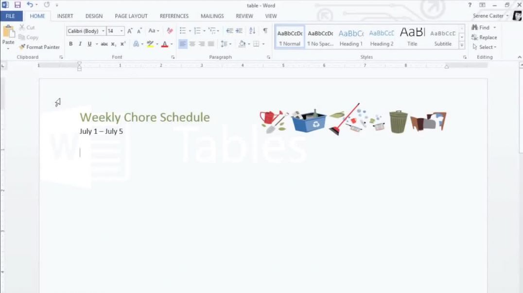 Word 2013_ Tables