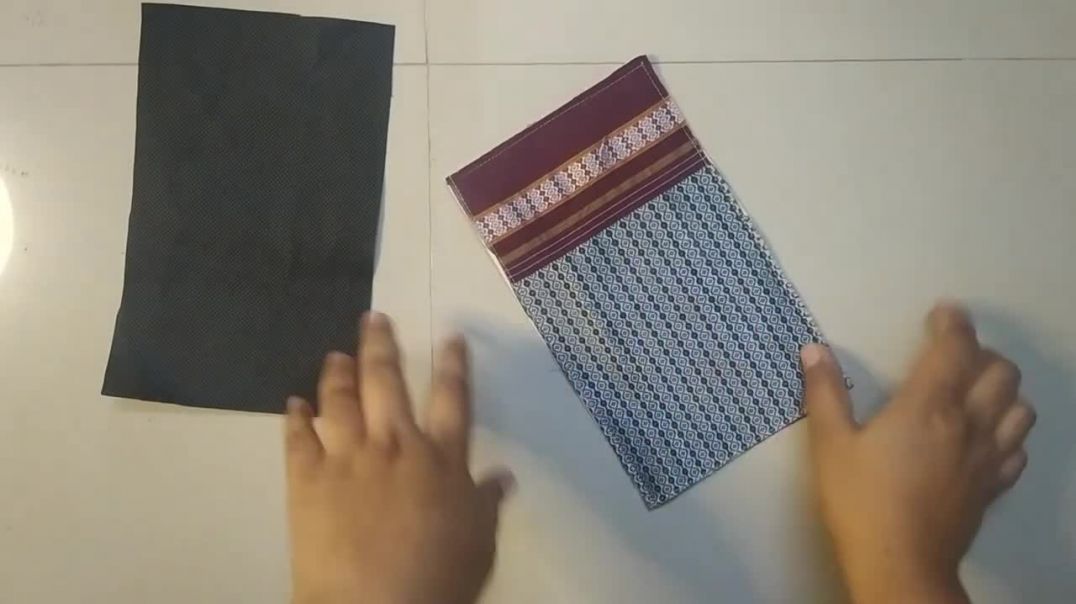 ⁣Earphone खण पाउच बनवा ५ मिनिटात _ mini coin pouch _ multipurpose pouch _ Khun purse making at home