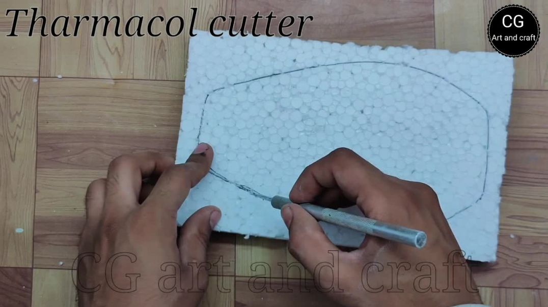 Tharmacol Flower pot making - Look like ceramic vase
