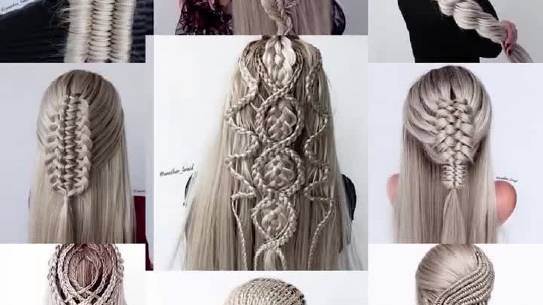 4 EASY UPDO Tutorials FOR SHORT HAIR _ How to style your hair _ Hair for the Holidays_ DIY Tutorials