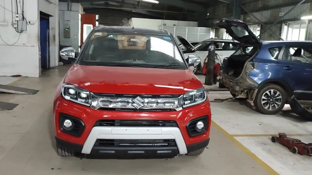 BREZZA FRONT BUMPER CHANGING PROCESS #AUTOMOBILESERVICE