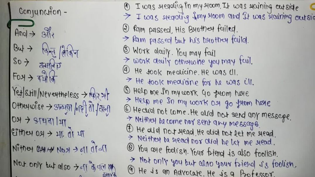 Compound Sentence • कंपाउंड सेंटेंस कैसे बनाते है • GRAMMAR