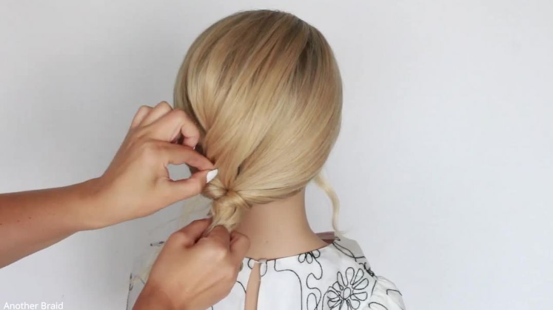Easy Hairstyle New hairstyle for wedding and party __ trending hairstyle __ party