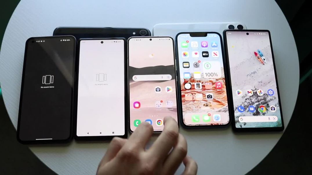 Nothing Phone 1 Vs iPhone 13 Vs Google Pixel 6 Vs Samsung Galaxy S22 Vs Google Pixel 6A Battery Life