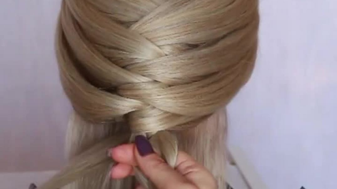 EASY New hairstyle for wedding and party __ trending hairstyle __ party hairstyle __ UPDO