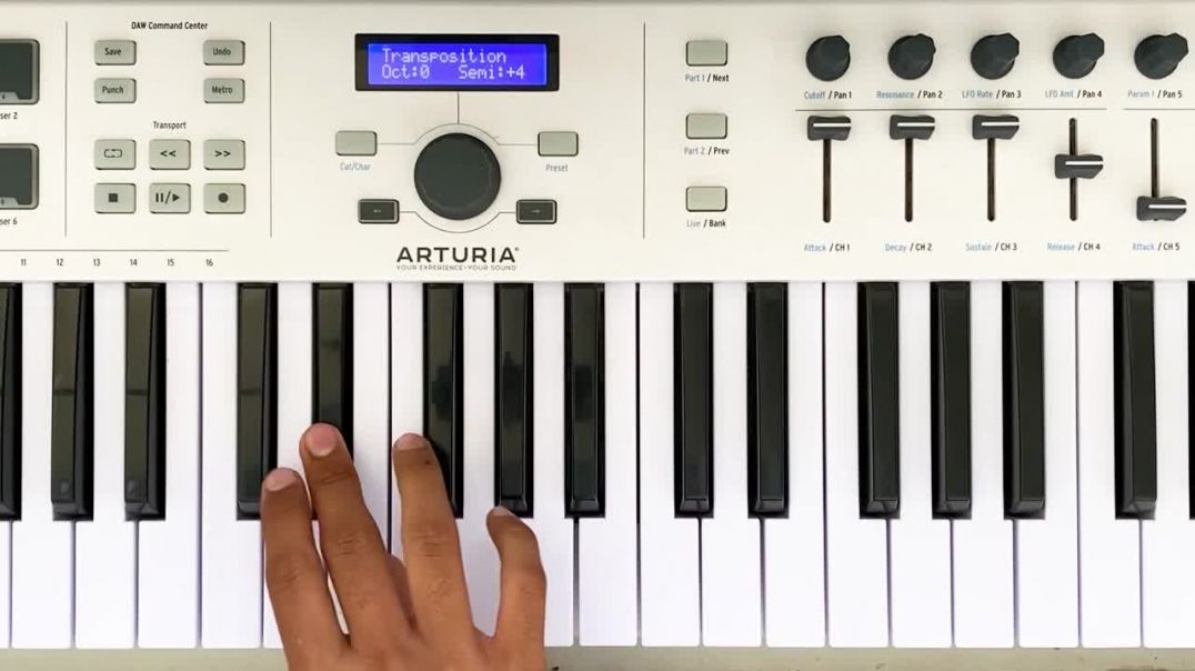 ⁣Uthe Sab Ke Kadam Tara Ram Pam Pam ~ इस गाने को आसानी से सीखिए Easy Piano Tutorial The Kamlesh