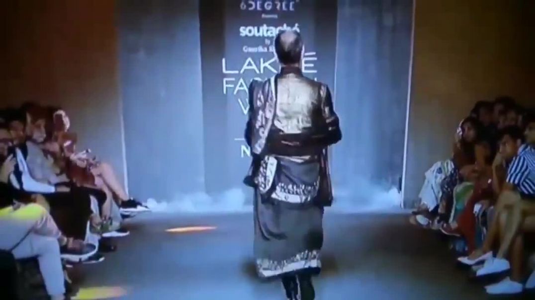 Saree is just isnt a women thing now