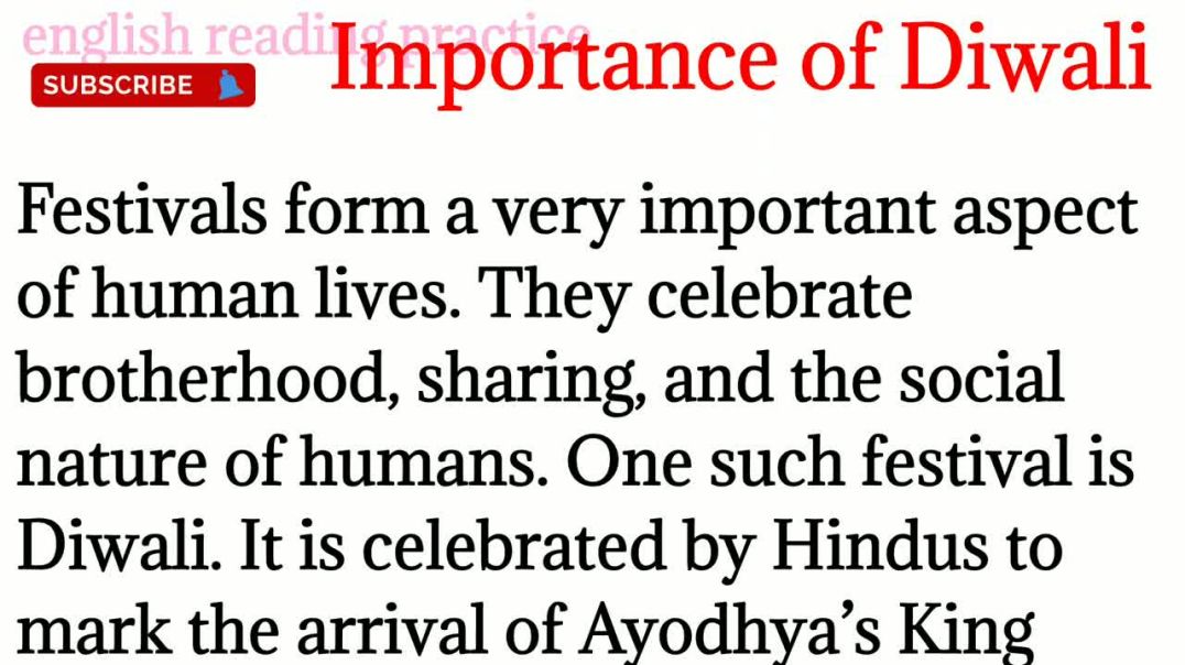 70,Importance of Diwali_ how। to read english_ english to hindi translation_ english sikhe