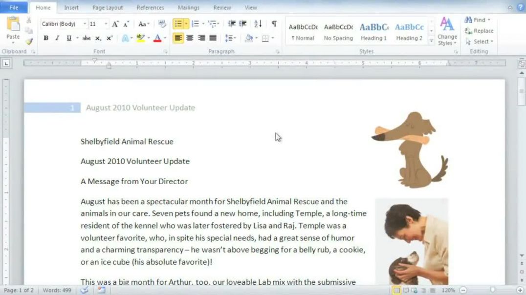 Word 2010_ Styles