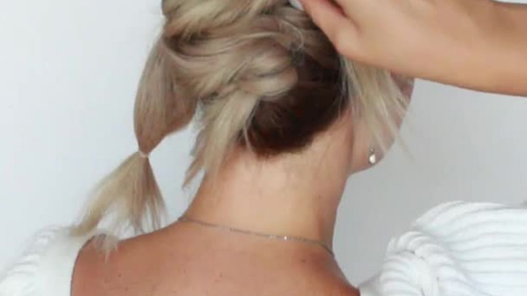 DIY EASY French Roll Hairstyle Hairstyle Transformations