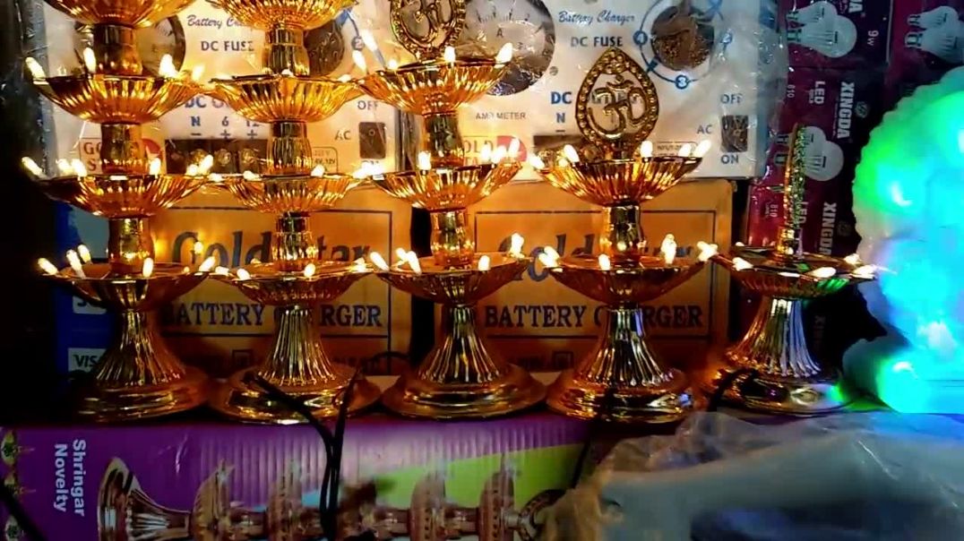 Cheapest Diwali Light Market I Diwali I Diwali market _ electronic market