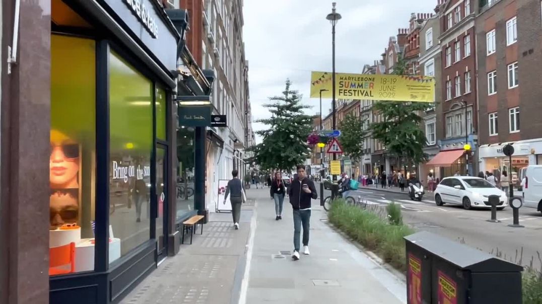 London Summer Walk _ Summer Festival In Marylebone _ Most Expensive Neighborhood Central London