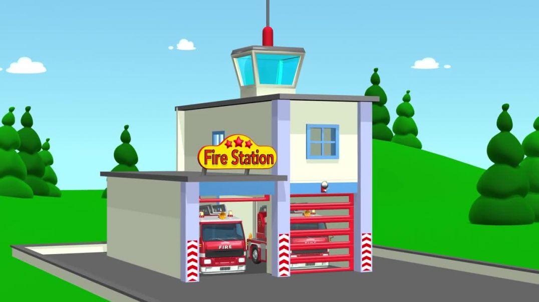 Songs &; Karaoke For Children _ Fire Truck _ Tutitu Songs