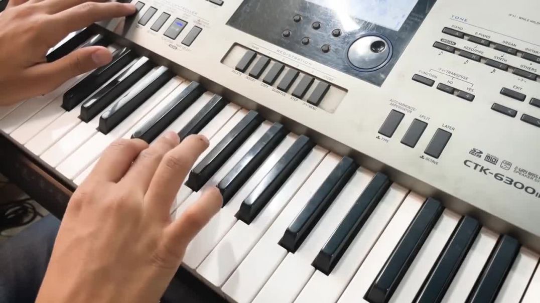 Ghoonghat Ki Aad Se Dilbar Ka - कोई भी पियानो पर बजा लेगा Easy Piano Tutorial @The Kamlesh
