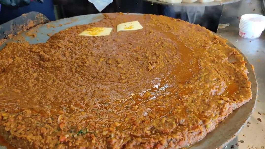 ⁣India Most Buttery Dish _ Original Sardar Pav Bhaji of Mumbai _ Indian Street Food