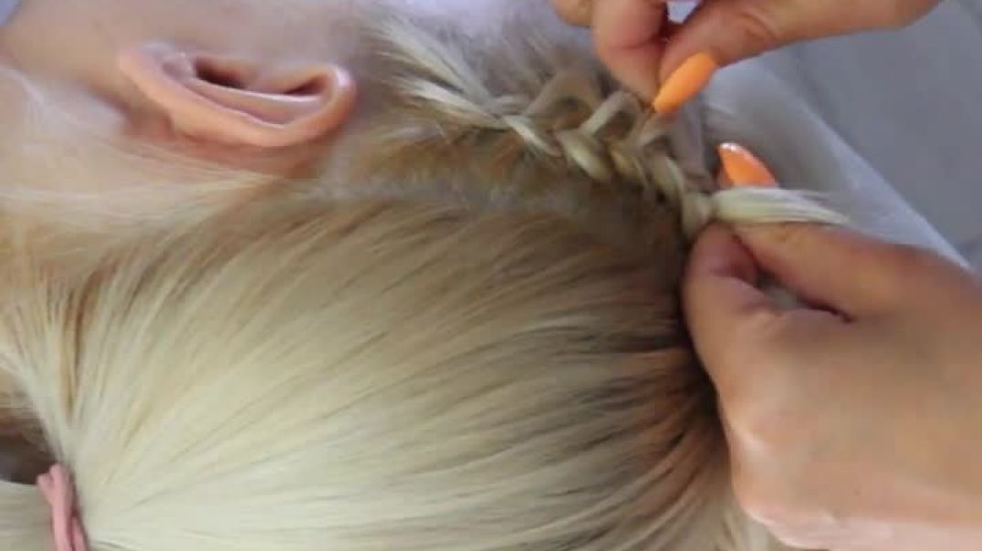 How to Basic Dutch 3 Strand Braid Hairband _ Step by Step for beginners