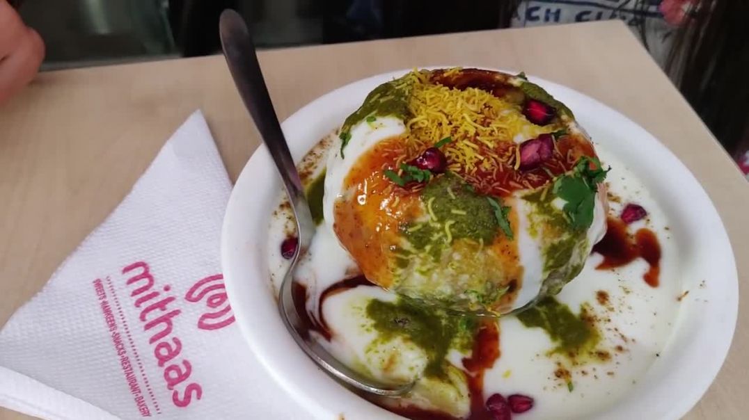 Raj Kachori Eating Challenge Chatpati Raj Kachori Eating Competition Food Challenge