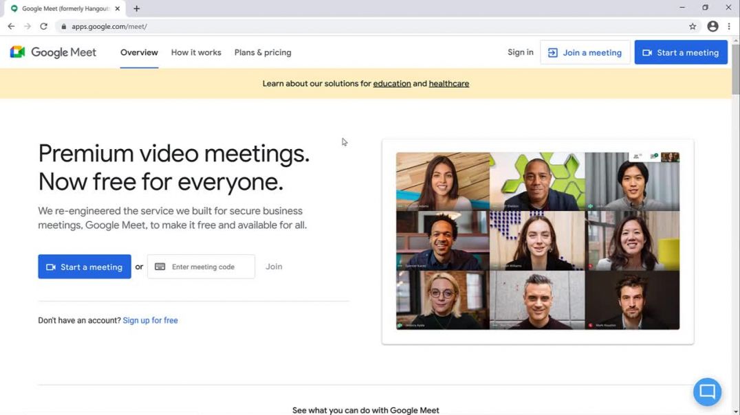 ⁣Google Meet_ How to Host a Meeting