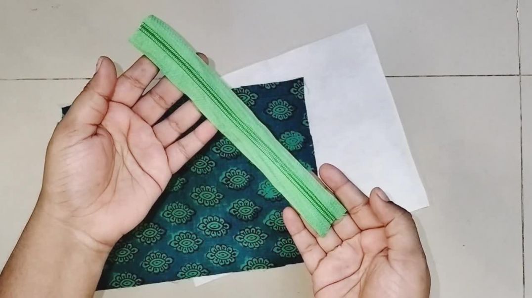 No Cutting - Just One Fold For Making  Pouch And Handbag _ Diy Coin Pouch _ How To Make Handbag
