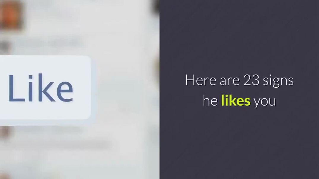 23 Signs He Likes You _ Signs he likes you but is hiding it _ Undeniable signs that he likes you