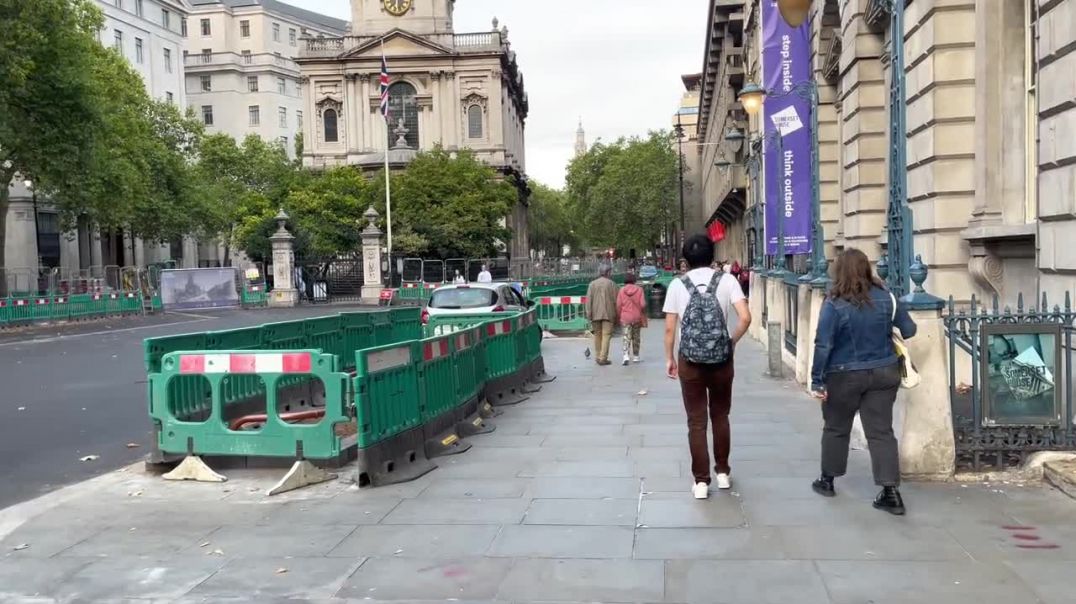 London Walk  Relaxing Walking Tour In Central London [4k Hdr]