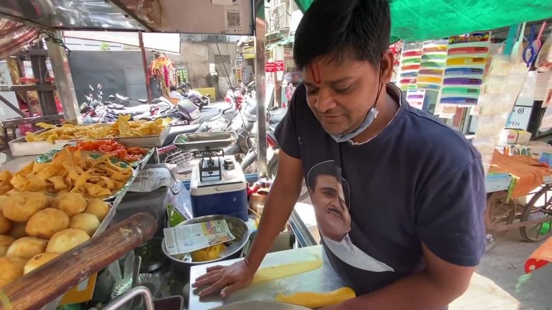 Jethalals Biggest Fan Selling Jalebi Fafda in Nagpur _ Indian Street Food