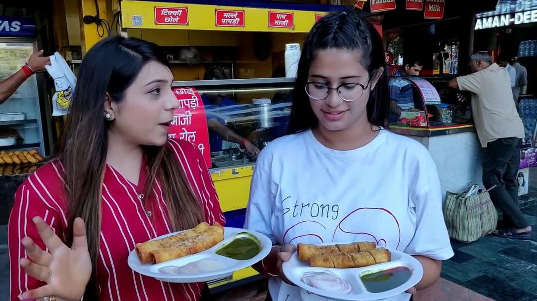 Spring Roll Challenge Spring Roll Eating Competition Himmi Styles