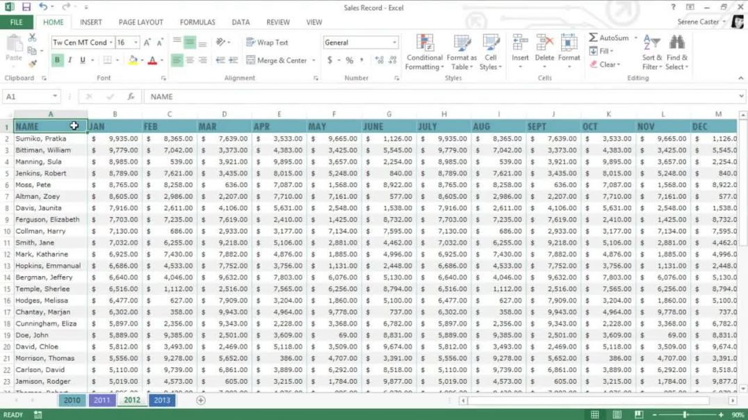 Excel 2013_ Printing Workbooks
