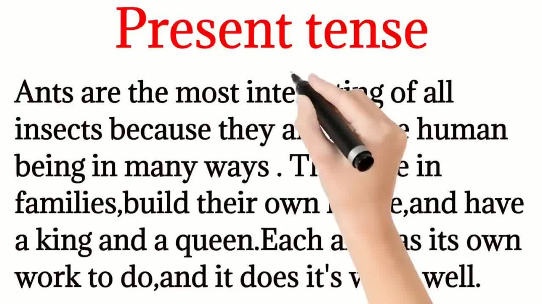 23, Present tense_paragraph से english सीखे_ word meaning_ with grammer