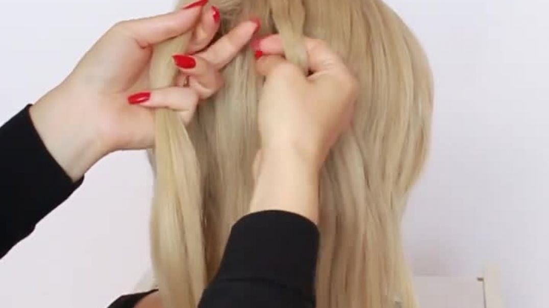 Zig Zag 5 Strand Braid by Another Braid  new hairstyle for wedding and party __ trending hairstyle