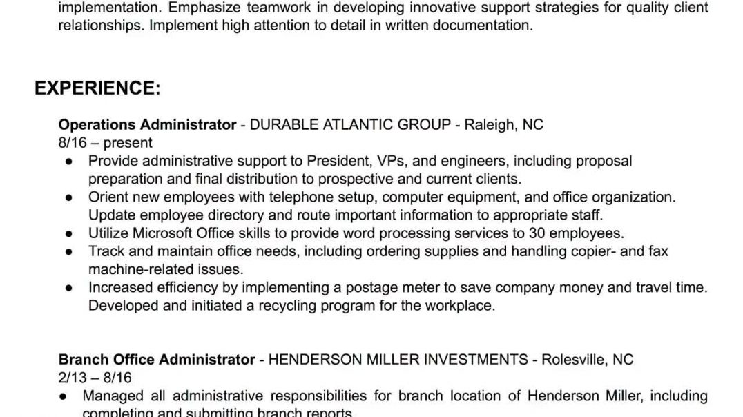 ⁣How to Design Your Resume