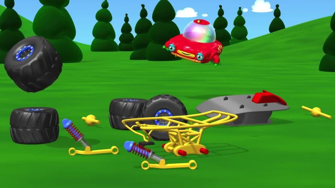 Building A Monster Truck _ Tutitu Toys
