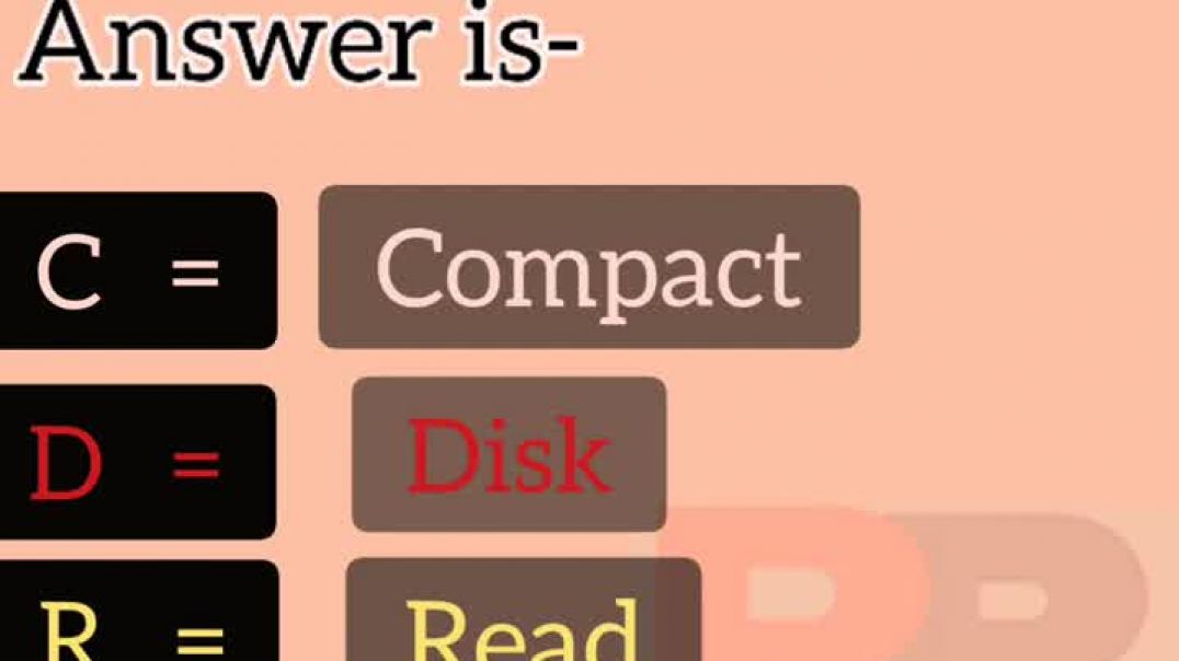 full form of CD-ROM। CD-ROM ka full form kya hai