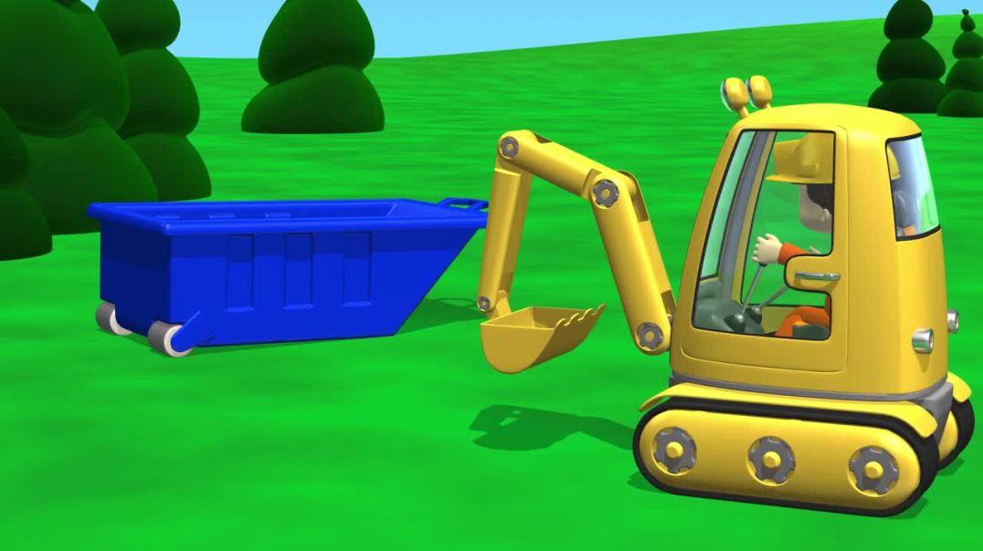 Excavator - Learn How To Build Toys With Tutitu