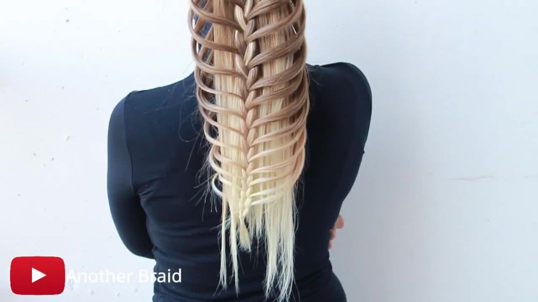 High Rib Cage Ponytail by Another Braid ! Back to School Easy Hairstyles