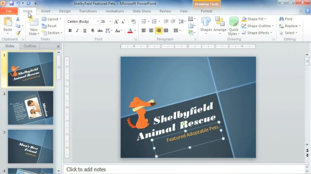 ⁣PowerPoint 2010_ Environment &amp;amp; Ribbon