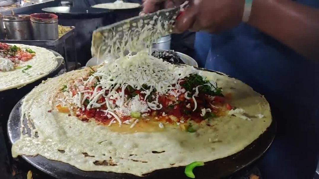 India Most Buttery Dosa _ Ghotala Dosa _ Indian Street Food