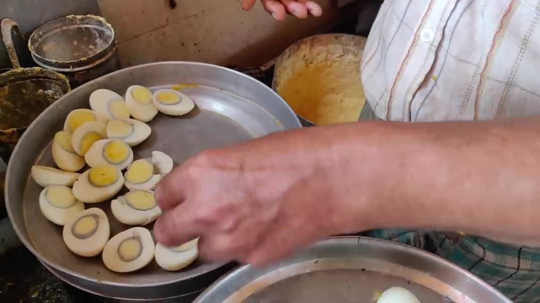 Famous Egg Pakoda of Ulhasnagar _ Anda wala Bhajia _ Indian Street Food